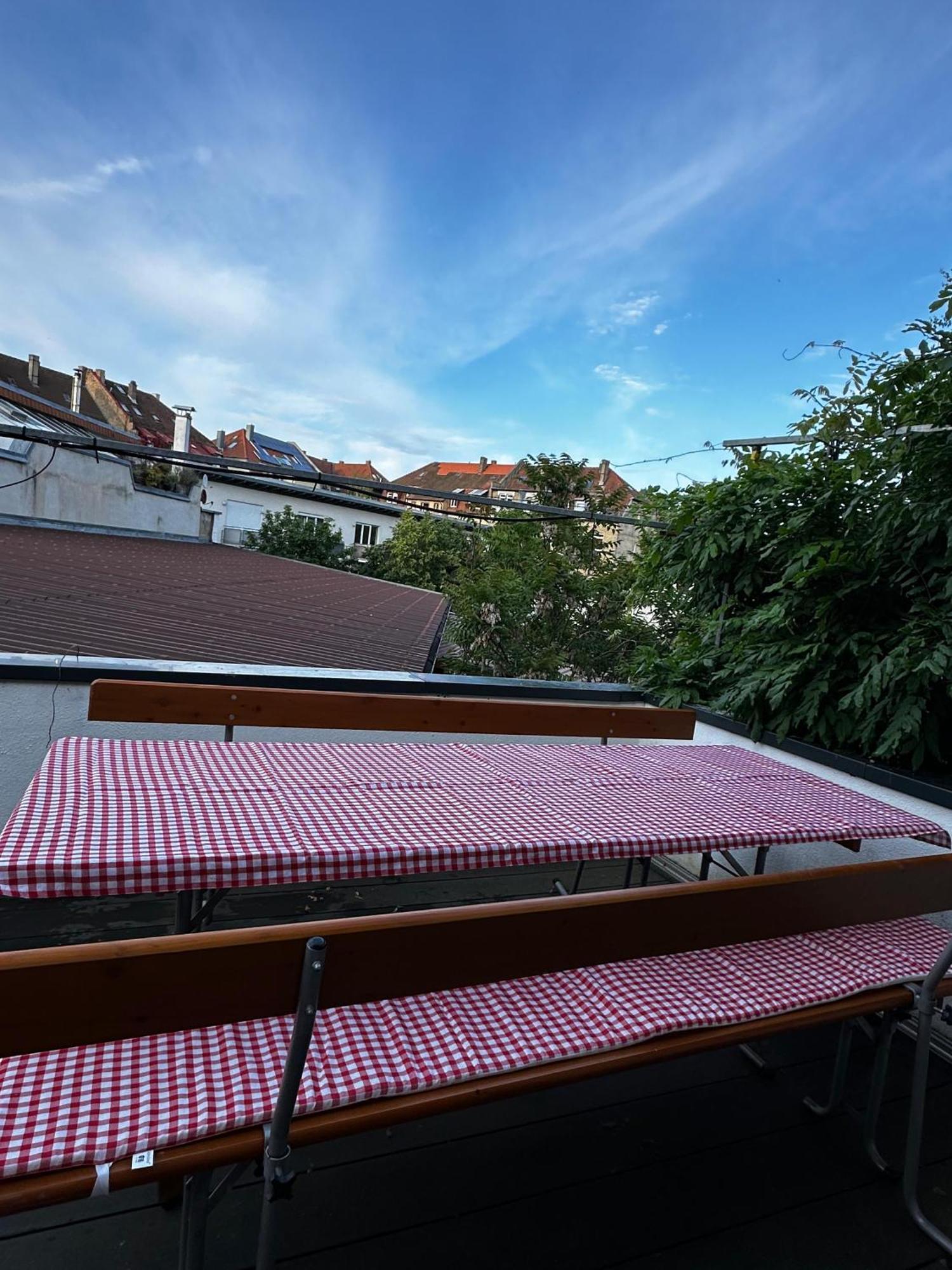 Maisonettewohnung Im Loft Stil Mit Wunderschoener Terrasse Karlsruhe Luaran gambar
