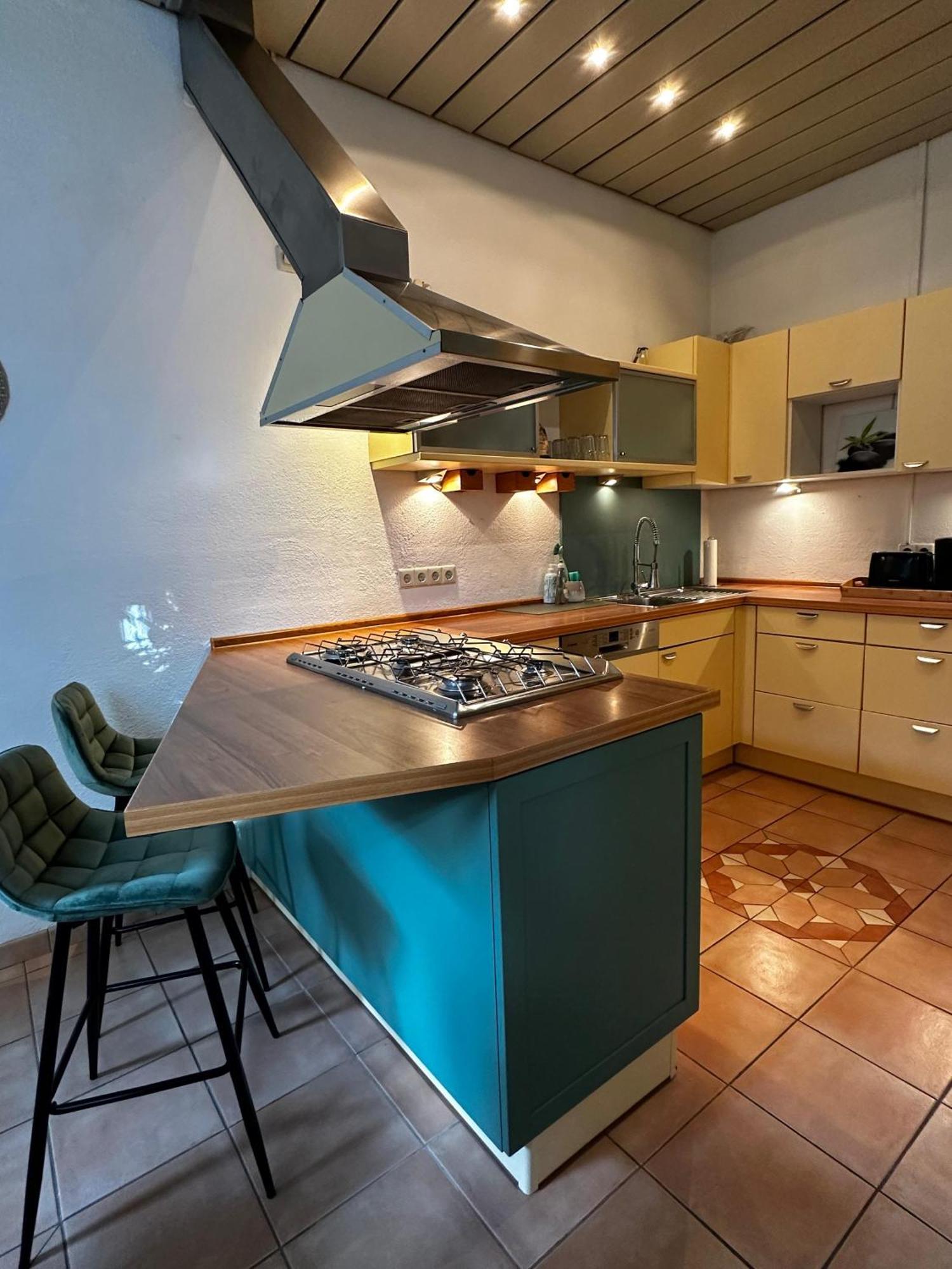 Maisonettewohnung Im Loft Stil Mit Wunderschoener Terrasse Karlsruhe Luaran gambar